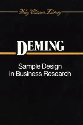 Deming |  Sample Design in Business Research | Buch |  Sack Fachmedien