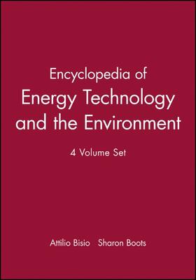 Bisio / Boots | Encyclopedia of Energy Technology and the Environm, 4 Volume Set | Buch | 978-0-471-54458-6 | sack.de