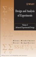 Hinkelmann / Kempthorne |  Design and Analysis of Experiments, Volume 2 | Buch |  Sack Fachmedien