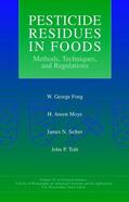 Fong / Moye / Seiber |  Pesticide Residues in Foods | Buch |  Sack Fachmedien