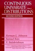 Johnson / Kotz / Balakrishnan |  Continuous Univariate Distributions, Volume 2 | Buch |  Sack Fachmedien