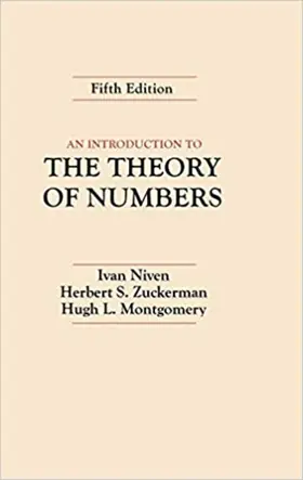 Niven / Zuckerman / Montgomery |  An Introduction to the Theory of Numbers | Buch |  Sack Fachmedien