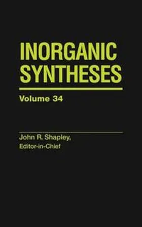  Inorganic Syntheses, Volume 34 | eBook | Sack Fachmedien