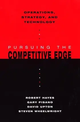 Hayes / Pisano / Upton |  Operations, Strategy, and Technology | Buch |  Sack Fachmedien