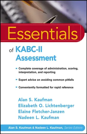 Kaufman / Lichtenberger / Fletcher-Janzen |  Essentials of Kabc-II Assessment | Buch |  Sack Fachmedien
