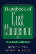 Weil / Maher |  Handbook of Cost Management | Buch |  Sack Fachmedien