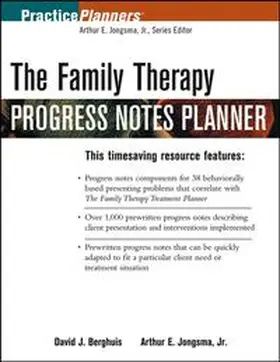 Berghuis / Jongsma |  The Family Therapy Progress Notes Planner | eBook | Sack Fachmedien