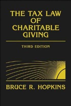Hopkins | The Tax Law of Charitable Giving | E-Book | sack.de