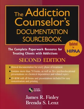 Finley / Lenz | The Addiction Counselor's Documentation Sourcebook | Buch | 978-0-471-70381-5 | www.sack.de