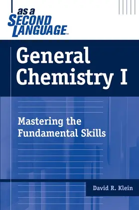 Klein |  General Chemistry I as a Second Language | Buch |  Sack Fachmedien