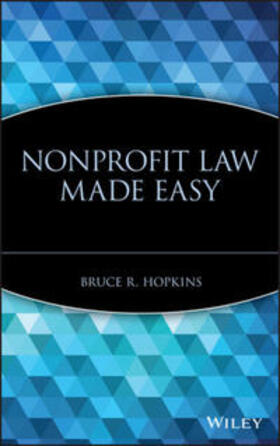Hopkins | Nonprofit Law Made Easy | E-Book | sack.de