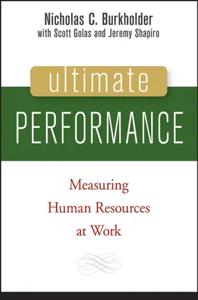 Burkholder / Golas / Shapiro |  Ultimate Performance | Buch |  Sack Fachmedien