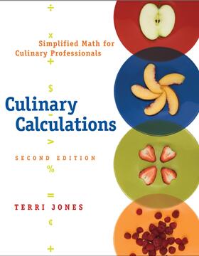 Jones |  Culinary Calculations | Buch |  Sack Fachmedien