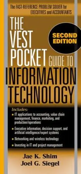Shim / Siegel |  The Vest Pocket Guide to Information Technology | eBook | Sack Fachmedien