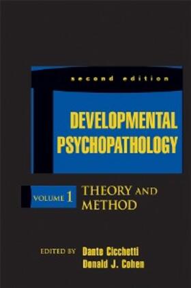 Cicchetti / Cohen | Developmental Psychopathology, Volume 1 | E-Book | sack.de