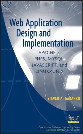 Gabarro | Web Application Design and Implementation | Buch | 978-0-471-77391-7 | sack.de