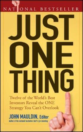 Mauldin | Just One Thing | E-Book | sack.de