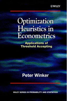 Winker | Optimization Heuristics in Econometrics | Buch | 978-0-471-85631-3 | sack.de