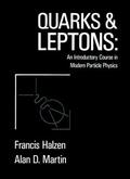 Halzen / Martin |  Halzen, F: Quarks and Leptones | Buch |  Sack Fachmedien