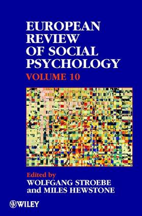 Stroebe / Hewstone | Stroebe: European Review of Social Psychology V10 | Buch | 978-0-471-89968-6 | sack.de