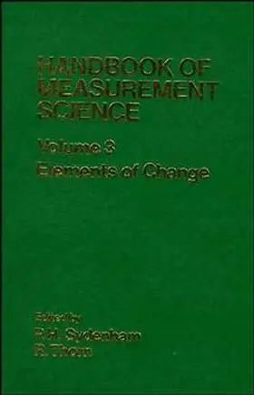 Sydenham / Thorn |  Handbook of Measurement Science, Volume 3 | Buch |  Sack Fachmedien