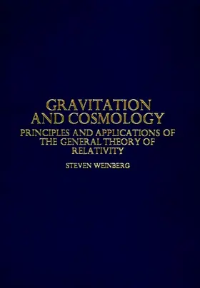 Weinberg |  Gravitation and Cosmology | Buch |  Sack Fachmedien