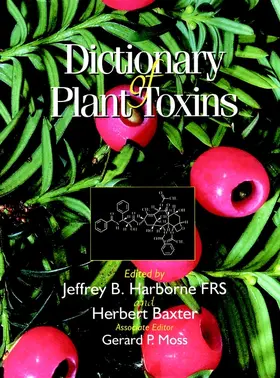 Moss / Harborne / Baxter |  Dictionary of Plant Toxins | Buch |  Sack Fachmedien