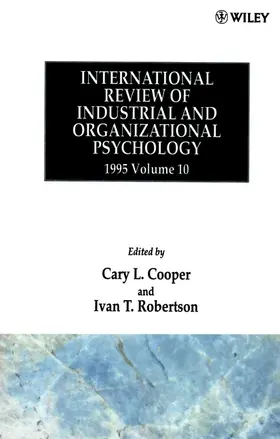 Cooper / Robertson |  Int Rev of Indust   Org Psych 1995 V 10 | Buch |  Sack Fachmedien
