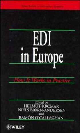 Krcmar / BjØrn-Andersen / O'Callaghan |  Krcmar: EDI in Europe | Buch |  Sack Fachmedien