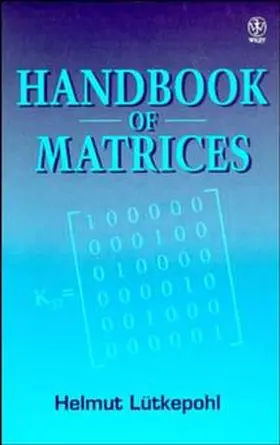 Lütkepohl |  Handbook of Matrices | Buch |  Sack Fachmedien