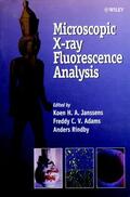 Janssens / Adams / Rindby |  Microscopic X-Ray Fluorescence Analysis | Buch |  Sack Fachmedien