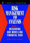 Alexander |  Risk Management and Analysis, Measuring and Modelling Financial Risk | Buch |  Sack Fachmedien