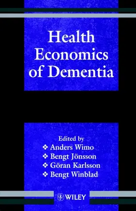 Wimo / Jönsson / Karlsson |  Health Economics of Dementia | Buch |  Sack Fachmedien