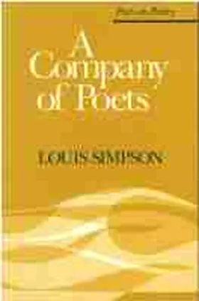 Simpson |  A Company of Poets | Buch |  Sack Fachmedien