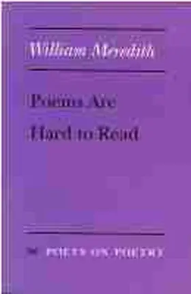  Poems are Hard to Read | Buch |  Sack Fachmedien