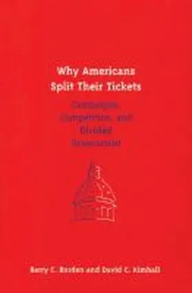 Burden |  Why Americans Split Their Tickets | Buch |  Sack Fachmedien