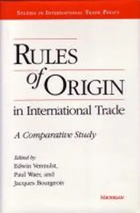  Rules of Origin in International Trade | Buch |  Sack Fachmedien