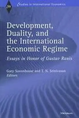 Saxonhouse |  Development, Duality and the International Economic Regime | Buch |  Sack Fachmedien