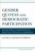 Davidson-Schmich |  Gender Quotas and Democratic Participation | Buch |  Sack Fachmedien