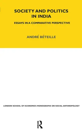 Beteille |  Society and Politics in India | Buch |  Sack Fachmedien