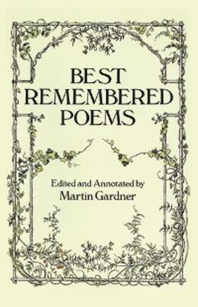 Gardner |  Best Remembered Poems | eBook | Sack Fachmedien