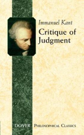 Kant |  Critique of Judgment | eBook | Sack Fachmedien