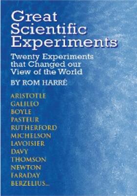 Harre |  Great Scientific Experiments | eBook | Sack Fachmedien