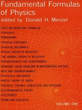 Menzel |  Fundamental Formulas of Physics, Volume One | eBook | Sack Fachmedien