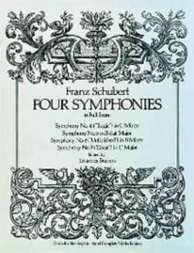 Schubert |  Four Symphonies in Full Score | eBook | Sack Fachmedien