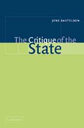 Bartelson |  Critique of the State | eBook | Sack Fachmedien