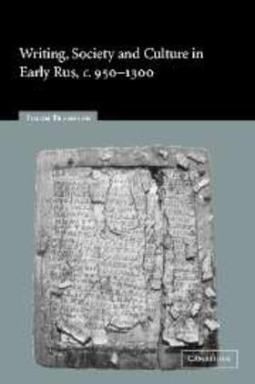 Franklin |  Writing, Society and Culture in Early Rus, c.950-1300 | eBook | Sack Fachmedien