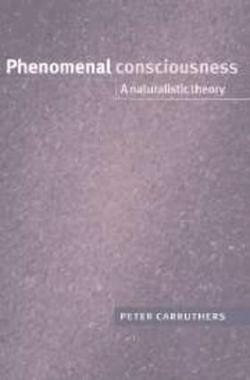 Carruthers |  Phenomenal Consciousness | eBook | Sack Fachmedien