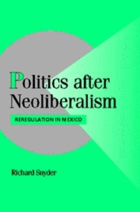 Snyder |  Politics after Neoliberalism | eBook | Sack Fachmedien