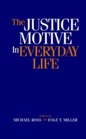 Ross |  Justice Motive in Everyday Life | eBook | Sack Fachmedien